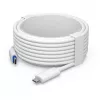 UBIQUITI G4 DOORBELL PRO POE EM CABO USB-C. CABO USB DE SETE METROS QUE LIGA UMA G4 DOORBELL PRO A UMA FONTE POE