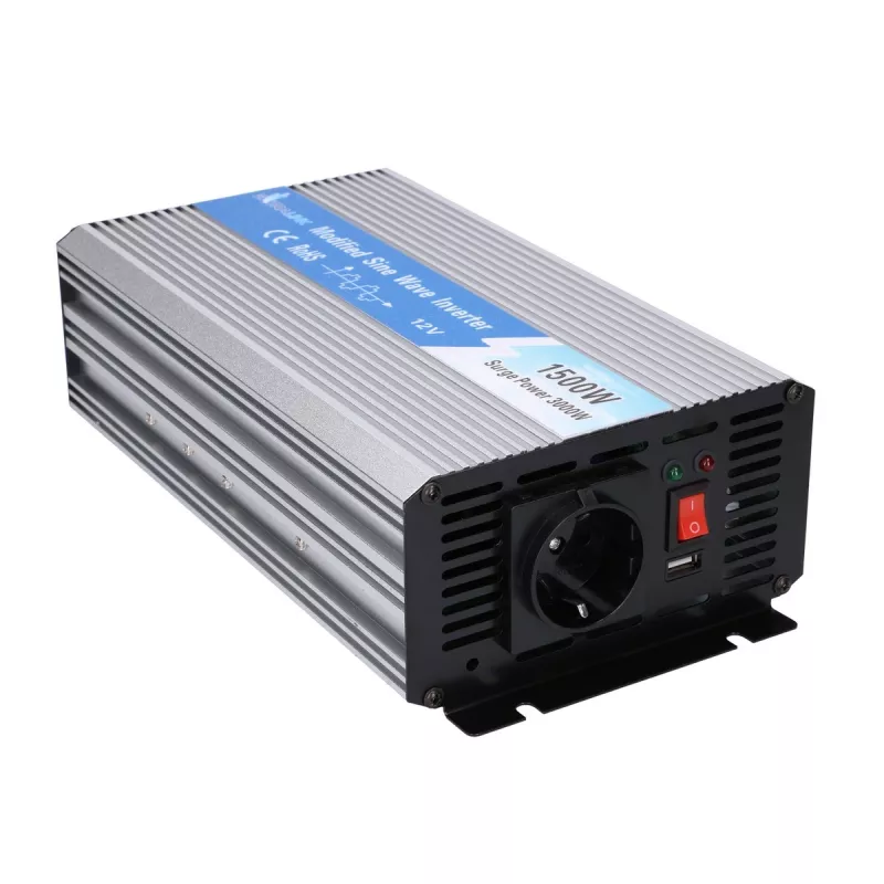 Extralink CONVERSOR DE TENSÃO 12V - 230V, 1500W, ONDA SENOIDAL MODIFICADA OPIM-1500W