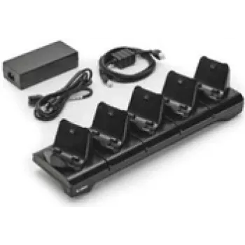 Zebra CRD-MPM-5SCHGUK1-01 dock para dispositivos móveis preto