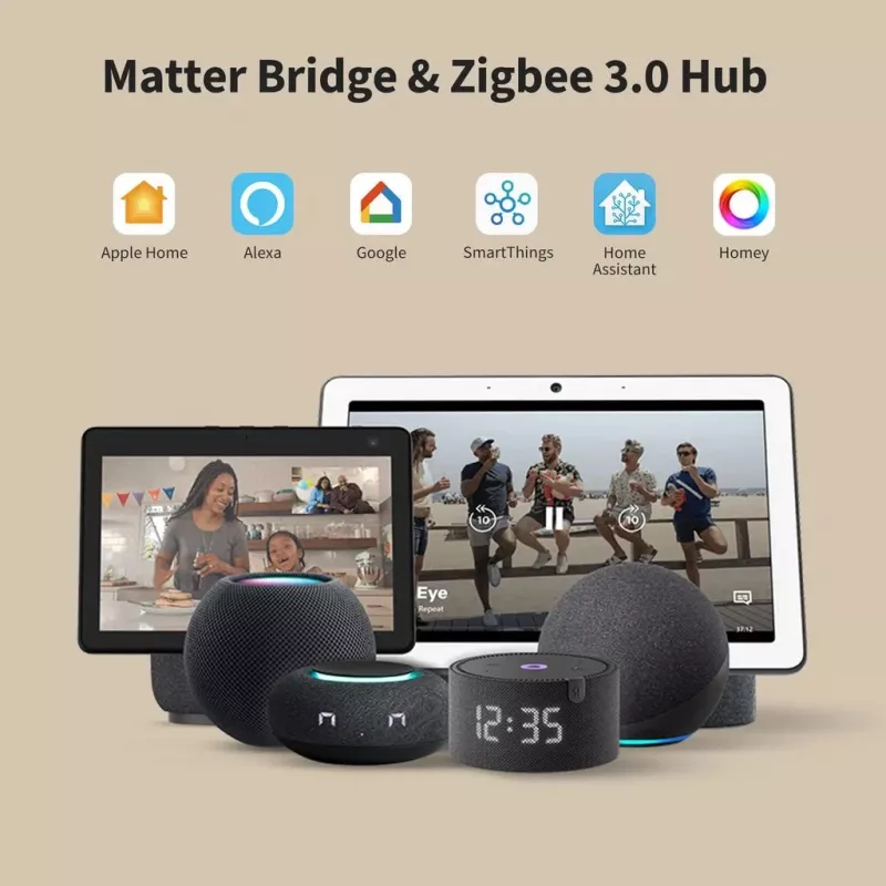 AQARA Panel Hub S1 Plus (MP-K03D) – painel tátil Wi-Fi com função de hub Zigbee