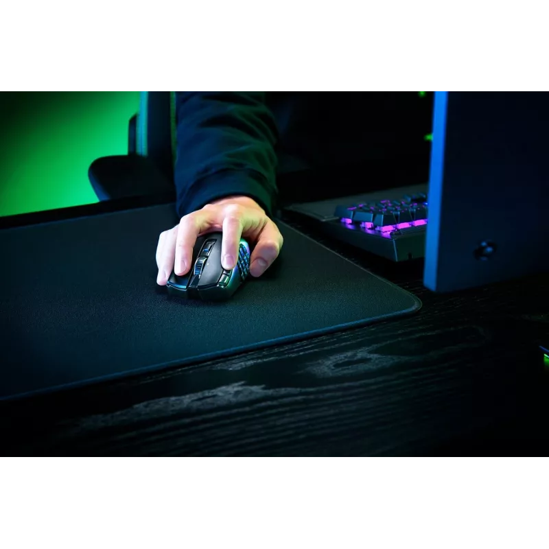 Razer Naga V2 HyperSpeed rato gaming sem fios, preto
