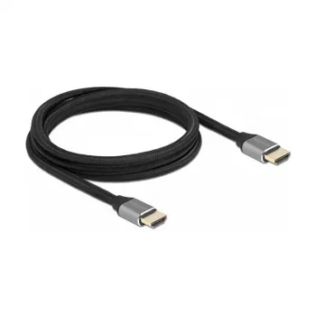 Cabo HDMI Ultra High Speed DELOCK 48 Gbit/s 8K 60Hz cinzento 2 m certificado