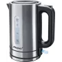 Chaleira elétrica Steba WK 20 aço inoxidável 1,7 l preto – aço inoxidável 2200 W (WK 20 Edelstahl)