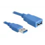 Cabo USB DeLOCK USB 3.0-A macho/fêmea - 2m