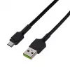 Cabo USB 2.0 Green Cell KABGC23, USB A para Micro-USB B, 0,3 m, preto