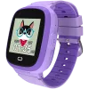 Relógio infantil CANYON Sunny KW-48 vídeo 4G GPS jogos e música Violeta