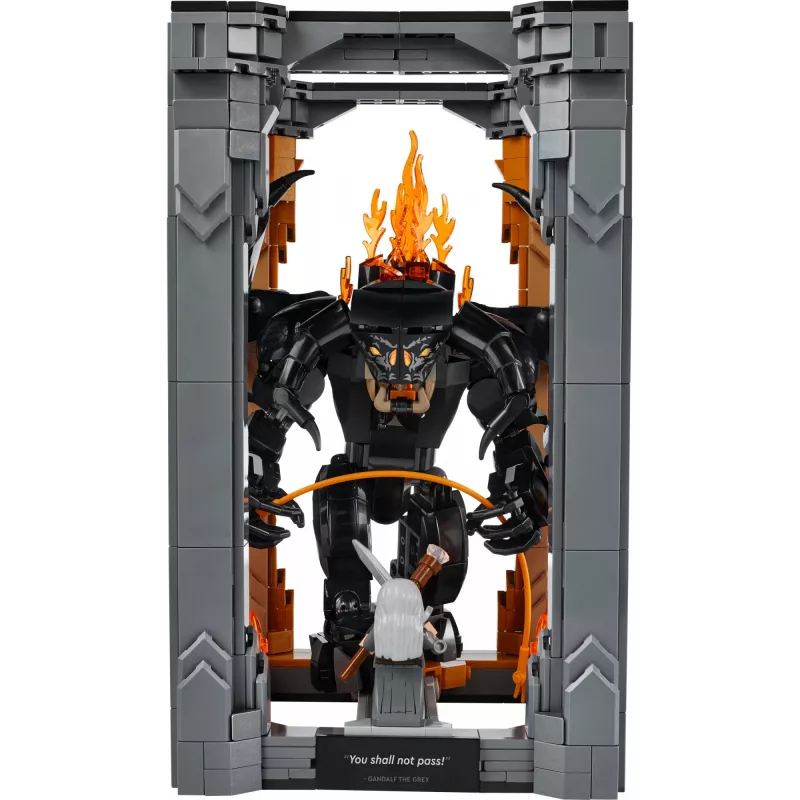 LEGO ICONS 10367 O Senhor dos Anéis: Balrog Book Nook