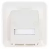 Tomada de parede de fibra ótica FTTH Digitus DN-93201 adaptador SC/LC 86x30x86mm