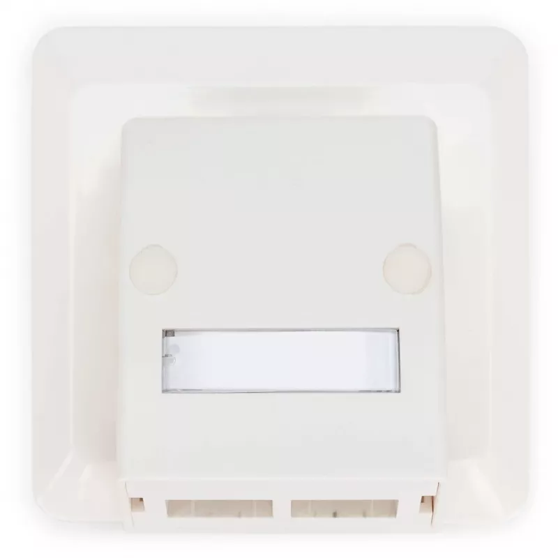 Tomada de parede de fibra ótica FTTH Digitus DN-93201 adaptador SC/LC 86x30x86mm