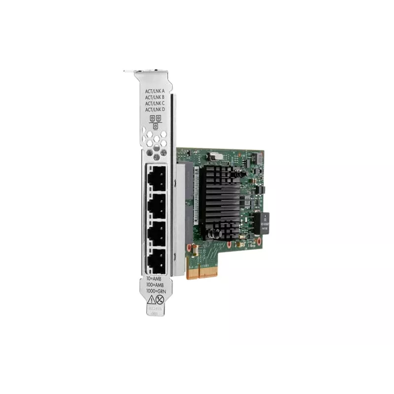Adaptador HPE Broadcom BCM5719 Ethernet 1Gb 4 portas BASE-T para