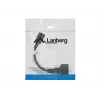 Cabo de alimentação Lanberg CA-C14E-10CC-0018-BK preto 0,18 m conector macho C14 (CA-C14E-10CC-0018-BK)