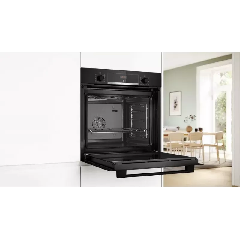 Forno BOSCH HBA514BB3 + corrediças telescópicas de um nível BOSCH HEZ538000