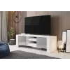 Suporte de TV para cama WEST 42/130/42 branco/cinzento brilhante