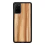 Capa para telemóvel Man and Wood Galaxy S20+ cappuccino preto – capa de proteção para smartphone