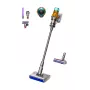 Aspirador vertical com bateria Dyson V12 Submarine 3-em-1 seco e húmido HEPA sem saco 0,35 L níquel, amarelo