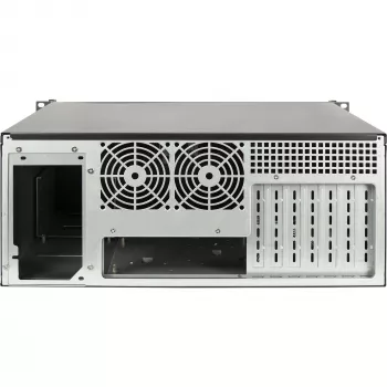 Servidor Rack Inter-Tech 4U-K-439L preto