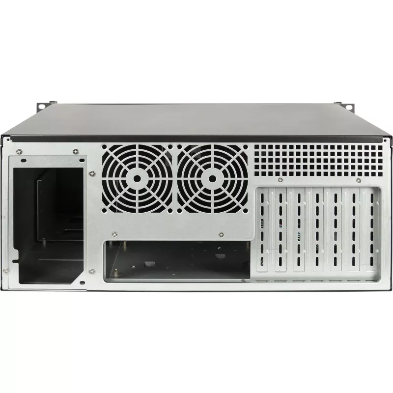 Servidor Rack Inter-Tech 4U-K-439L preto
