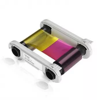 Fita YMCKO Evolis High Trust - cor (ciano, magenta, amarelo, preto resina, camada de proteção transparente) - fita (cor) - para Evolis Primacy, Zenius