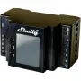 Módulo de relé para calha DIN Shelly 4 canais Pro 4PM Wi‑Fi, 4 canais, AC 110–240 V, medição de potência e energia, montagem em calha DIN
