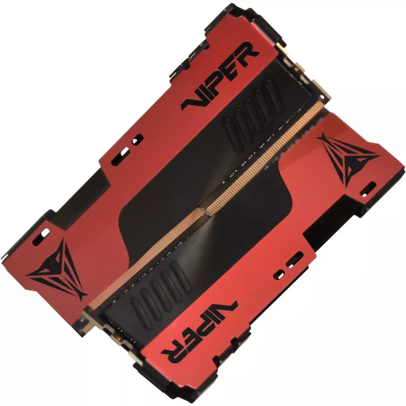DIMM 32 GB DDR4-3600 (2x 16 GB) Dual-Kit, memória vermelho/preto, PVE2432G360C0K, Viper Elite II, INTEL XMP