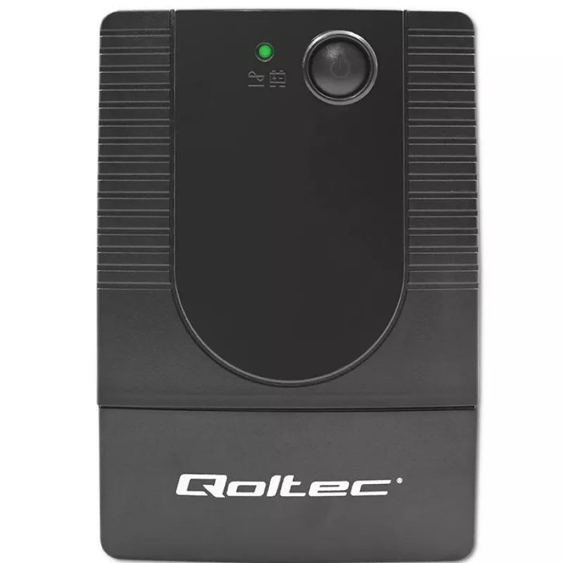 UPS Qoltec 53772 (fonte de alimentação ininterrupta) Line-Interactive 0,65 kVA 360 W 1 saída AC