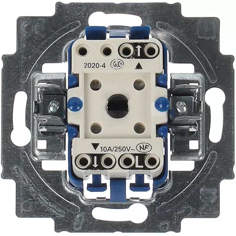 BUSCH JAEGER 2020/4 US - Com fio - Preto - Cinzento - AC - 250 V - 71 mm - 25 mm
