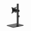 Suporte de secretária para monitor GEMBIRD MS-D1ST-03 totalmente articulado para ecrãs de 17–32 polegadas, aço, preto, VESA 75x75–100x100, 9 kg