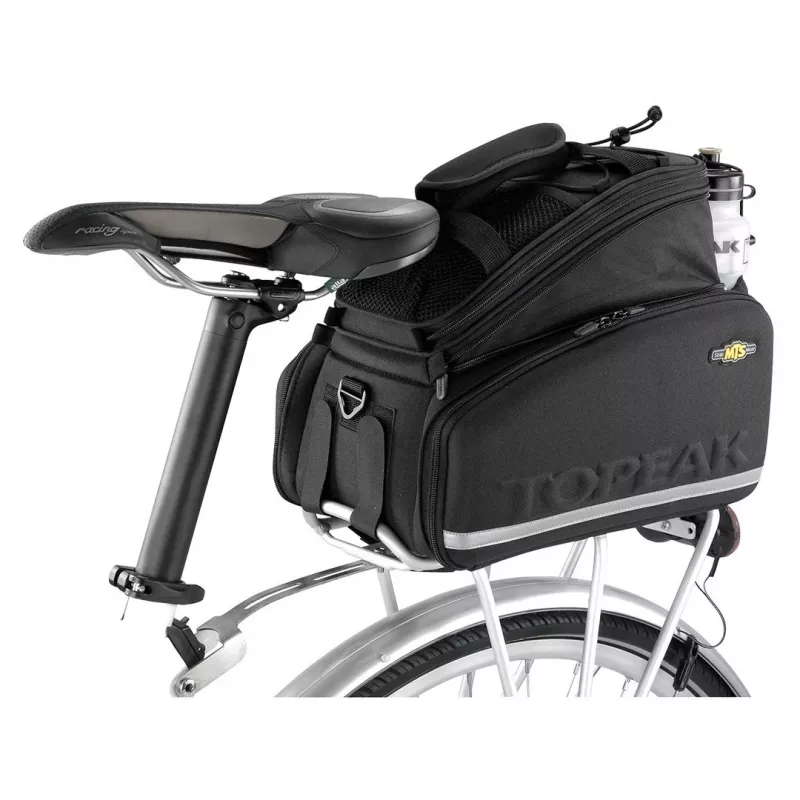 Bolsa de selim TOPEAK MTS TrunkBag DXP – montagem no bagageiro traseiro, extensível, compatível com alforges