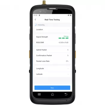Testador de campo LoRaWAN Wi‑Fi Milesight FT101-868M — Modelo FT101-868M