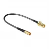 Cabo coaxial DeLOCK 88577 0,2m SMA MCX preto