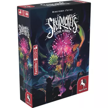 SkyRockets - Festival das Cores, jogo de tabuleiro