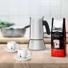 Cafeteira Moka Bialetti Venus 0,2 L aço inoxidável, adequada para indução, 4 chávenas