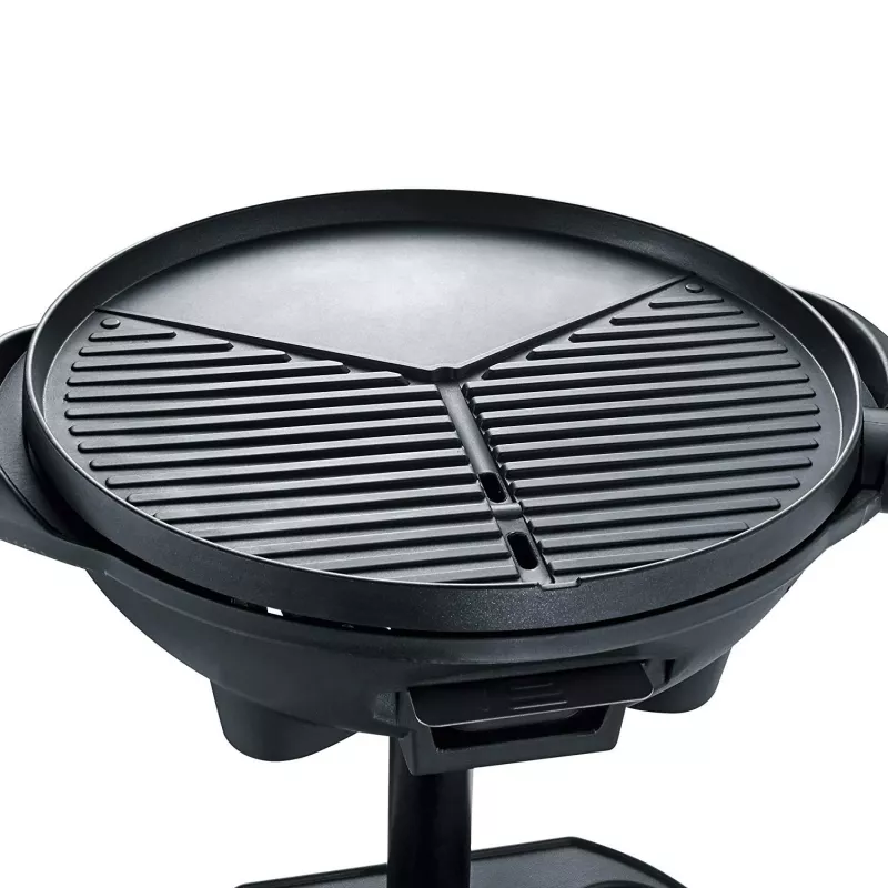 Grelhador elétrico de exterior estação de cozinha preto 2000 W SEVERIN PG 8541