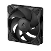 Ventoinha ARCTIC P14 Pro 140 mm PWM, ventoinha, 14 cm, 400 rpm, 2500 rpm, 186 m³/h, preto