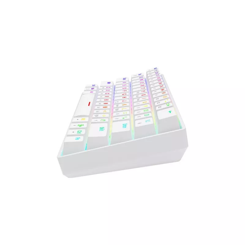 Teclado mecânico Whiteout X2, Brown Outemu, Hot Swap Savio Savgk-whit
