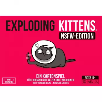 Exploding Kittens - Edição NSFW, jogo de cartas