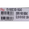 G.SKill ARES 16GB Kit DDR3 PC3-12800 CL10 (F3-1600C10D-16GAO)