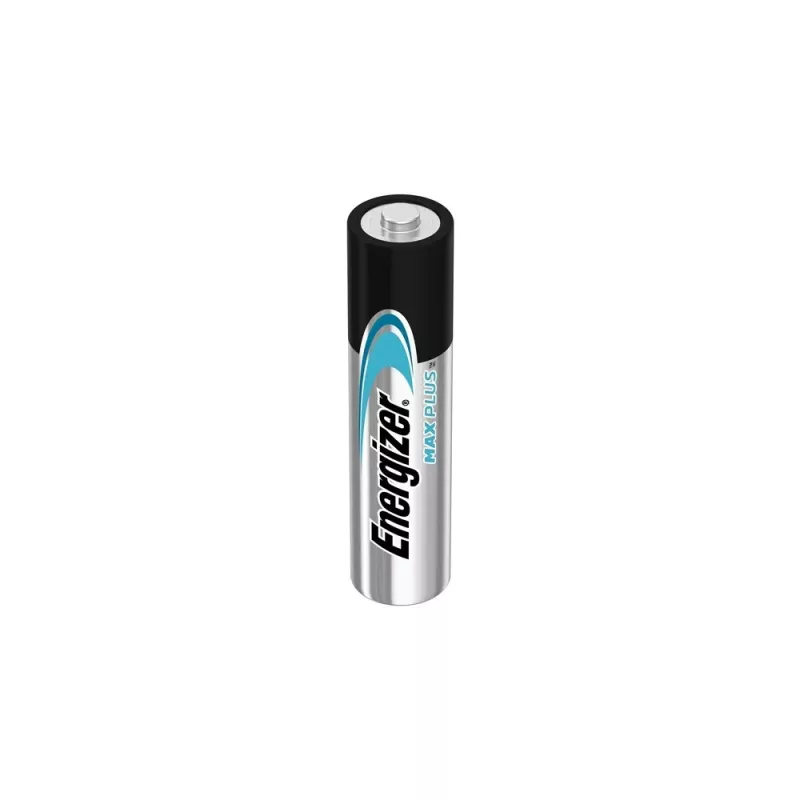 Pilha descartável Energizer MAXPLUS AAA pack de 4, alcalina, 1,5 V, temperatura de funcionamento -18–55 °C