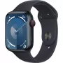 APPLE Watch Series 9 GPS + Cellular 45 mm Caixa de alumínio meia-noite com bracelete desportiva meia-noite – M/L (MRMD3QF/A)