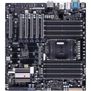 Supermicro – Motherboard X13SWA-TF – E-ATX – LGA4677 Socket-E – Chipset W790 USB 3.2 Gen 1 USB-C 3.2 Gen 2x2 USB 3.1 Gen 2 USB 3.2 Gen 2x2 10 Gigabit LAN Gigabit LAN Gráficos integrados