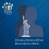 Puzzle 3D Estátua da Liberdade