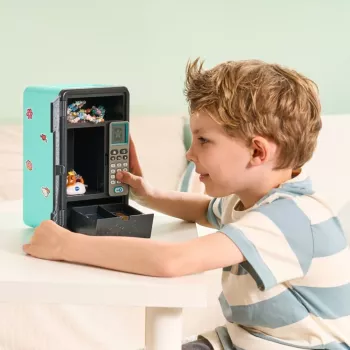 Vtech Kidisecrets Cofre dos Sonhos preto, diversão educativa