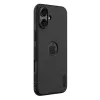Estojo de proteção Nillkin para iPhone 16 Plus Super Frosted Pro — preto, capa rígida fina
