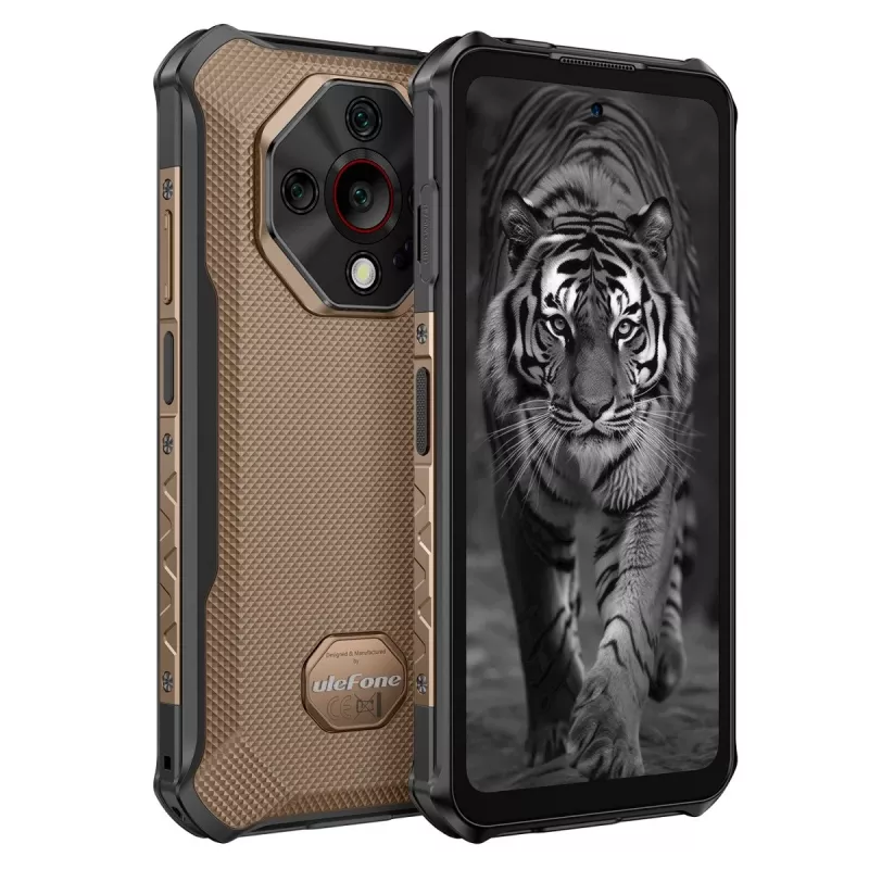 Smartphone UleFone Armor X16 6 polegadas 128 GB Sand Dune, classe de eficiência energética A