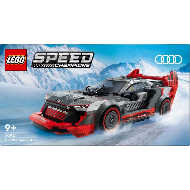 Lego Speed Champions 76921 Audi S1 E-Tron Quattro conjunto de construção de carro de corrida