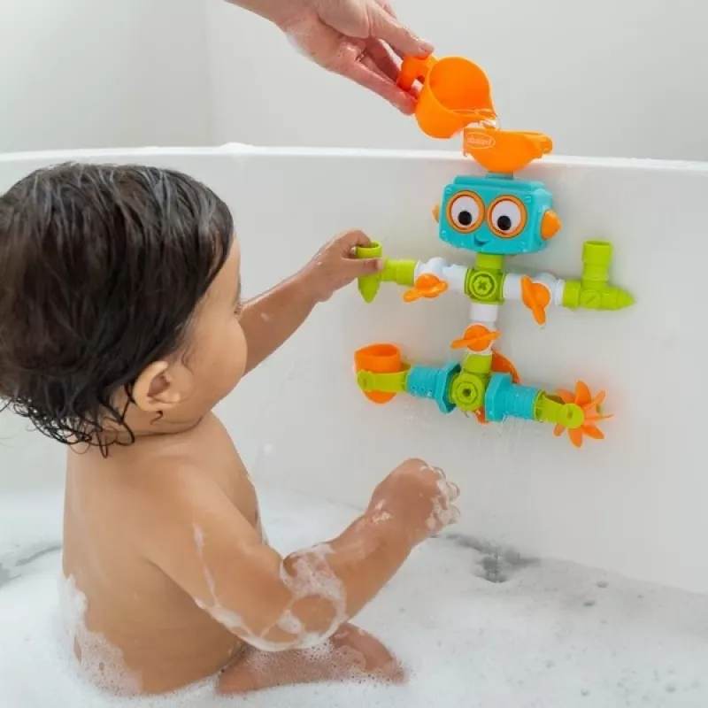 Robô de banho com duche