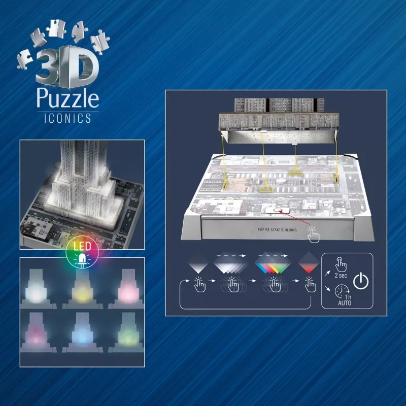 Puzzle 3D Ravensburger 12008026 216 peças edifício