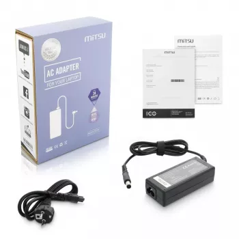 Fonte de alimentação MITSU para DELL 19,5V 3,34A – fonte de alimentação externa para portátil