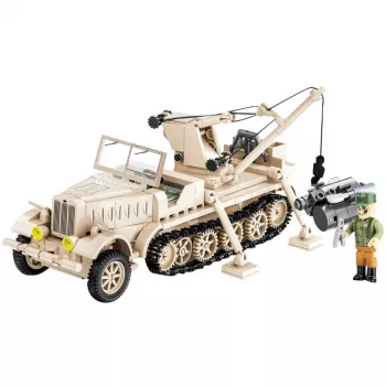Blocos de construção Cobi Sd.Kfz. 9/1 Famo — modelo da Segunda Guerra Mundial, 498 peças, multicolor