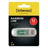 MEMORY DRIVE FLASH USB2 32GB/TRANSPARENTE 3502480 INTENSO